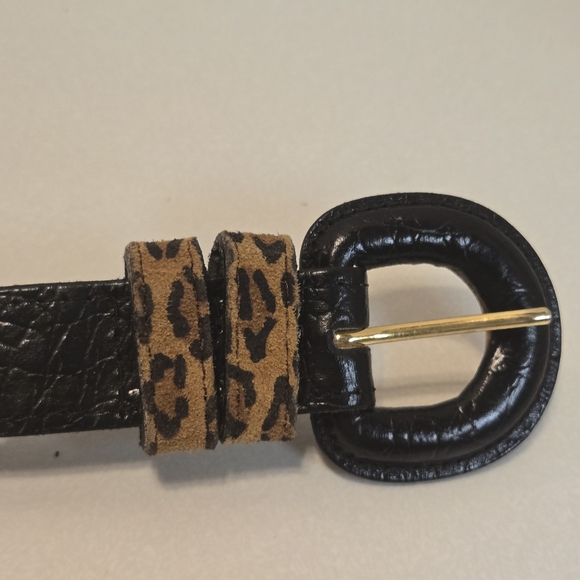 VINTAGE Animal Print Belt - Picture 2 of 11